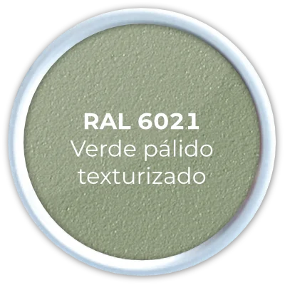 RAL 6021 Verde pálido texturizado