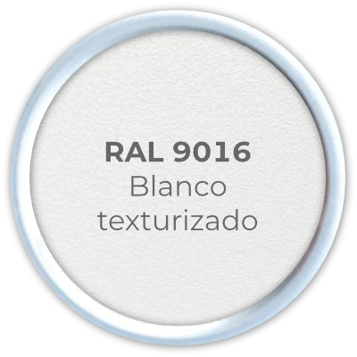 RAL 9016 Blanco texturizado